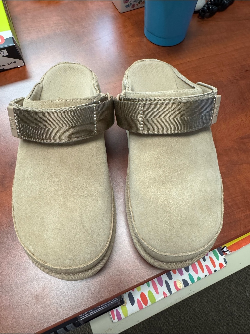 UGG Slip On Slingback Clogs size 7